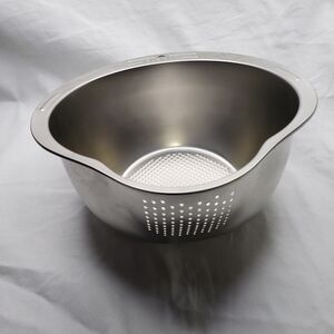 XL Stainless Steel Rice Cleaning Bowl And Strainer